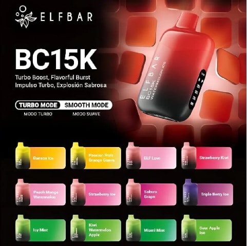Pod Descartável Elfbar BC 15.000 Puffs - Imagem 4