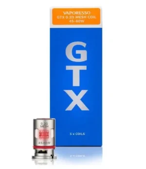 Vaporesso - Resistência GTX 0.2 ohm - Meshed 45-60W (unidade)