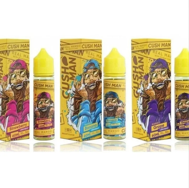 Juice CushMan Freebase - Diversos Sabores (60m/03mg) - Imagem 3