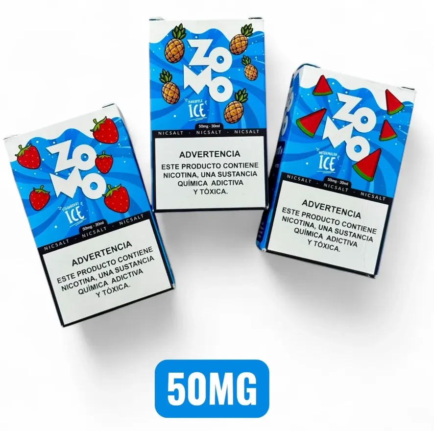 Juice Zomo Nicsalt - Diversos Sabores (30ml/50mg)